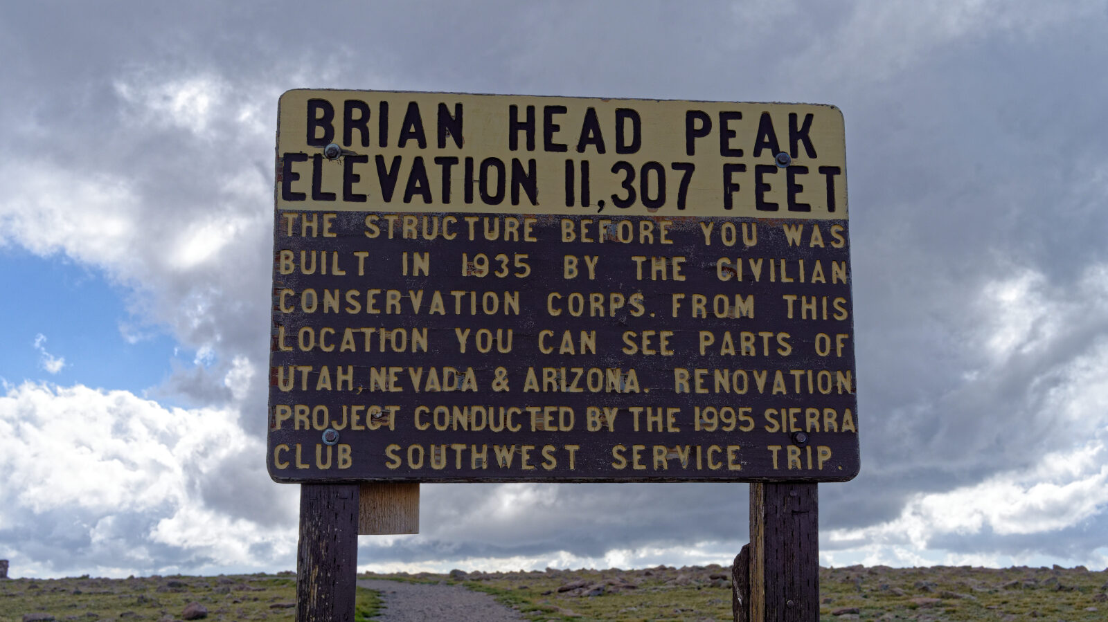 Top of Brian Head Peak.