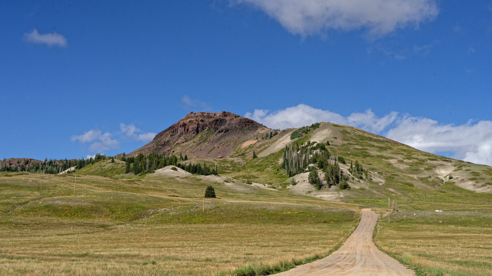 Start of Brian Head Peak Road.