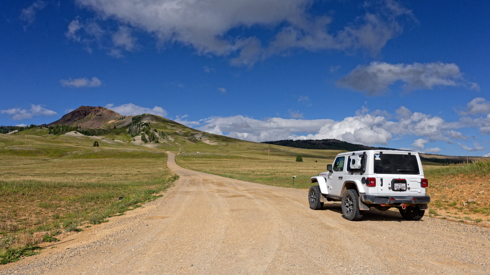 Start of Brian Head Peak Road.