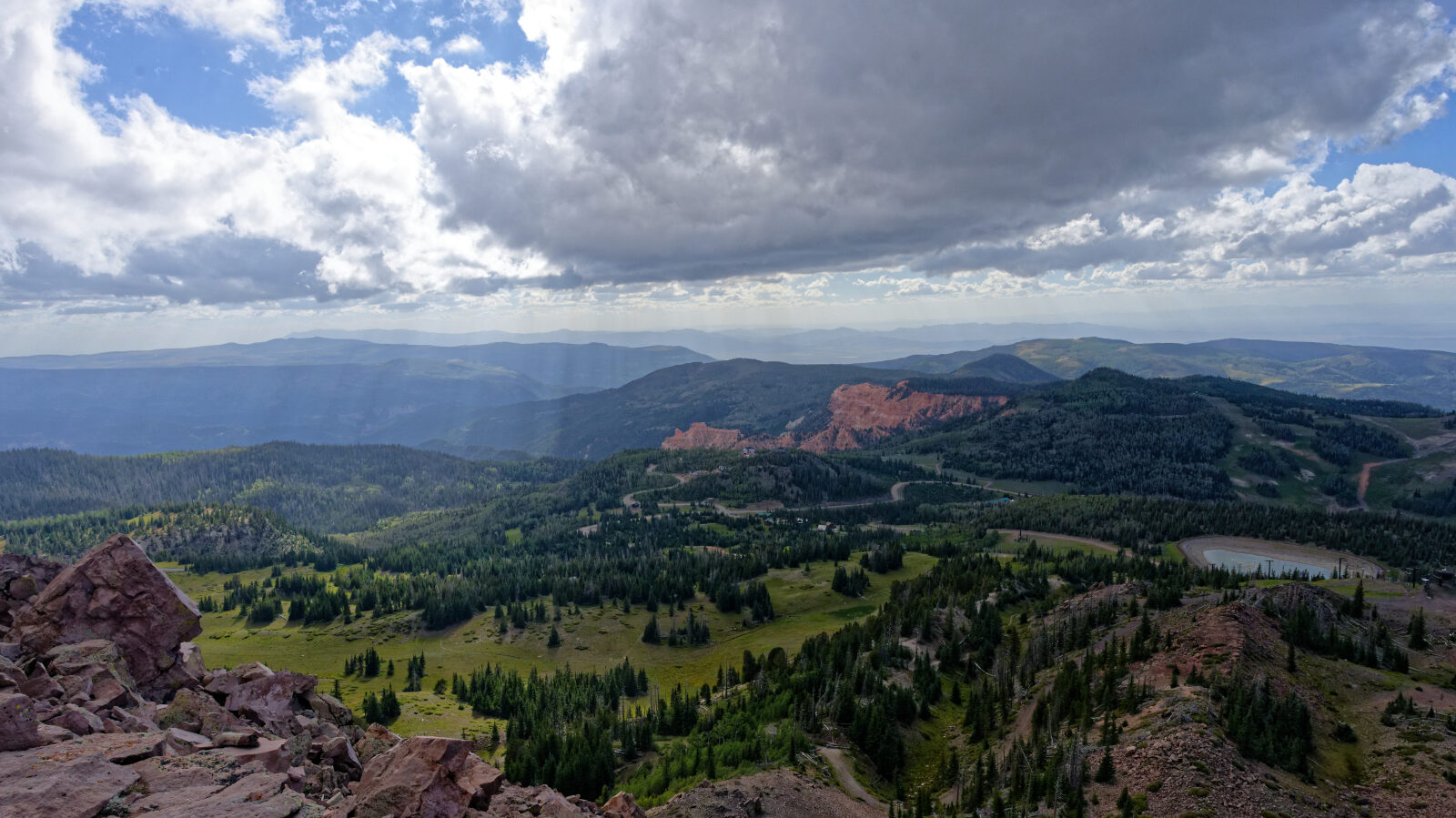 Top of Brian Head Peak.