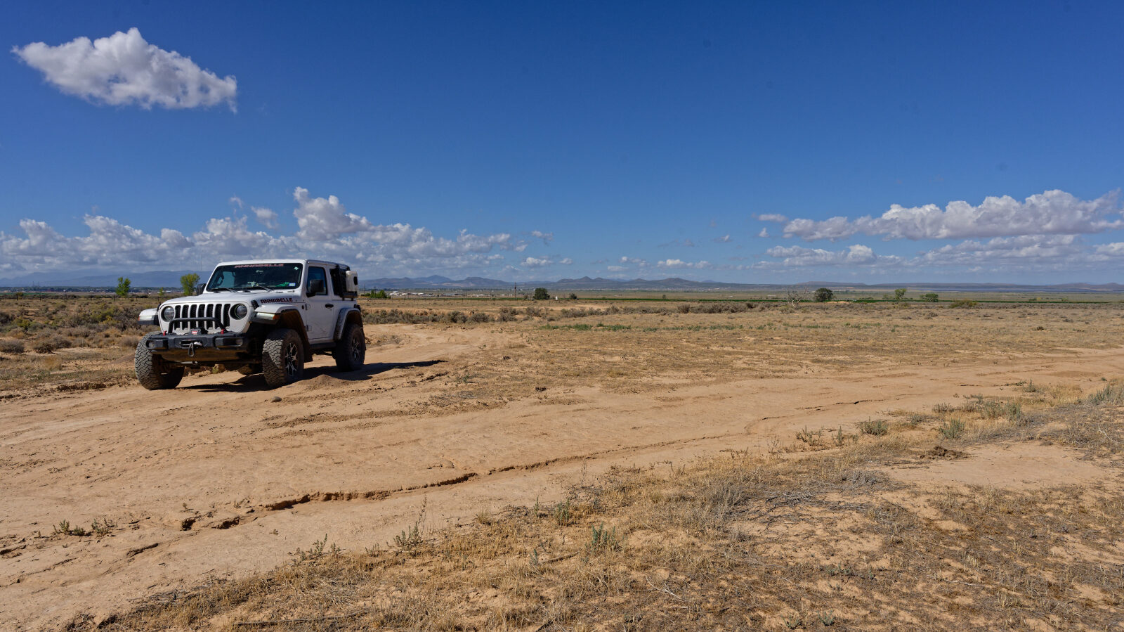 Fine for high clearance two-wheel drive on a dry day, but after any rain or wetness you will need four-wheel drive. This is the end of Braffits Creek Road.