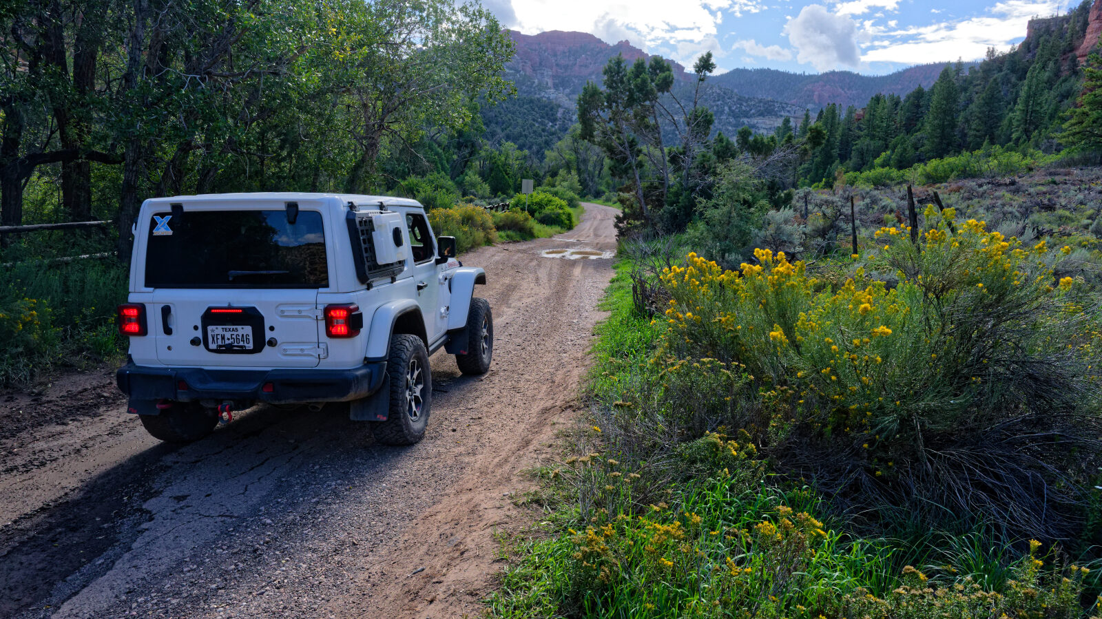 This is 2nd Left Hand Canyon Road. The first half mile or so is paved, so keep going to reach the gravel.