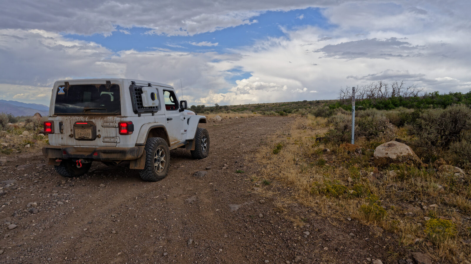This is Road 42410, which changes to a different road number once the route reaches BLM land. It is also PST 40.