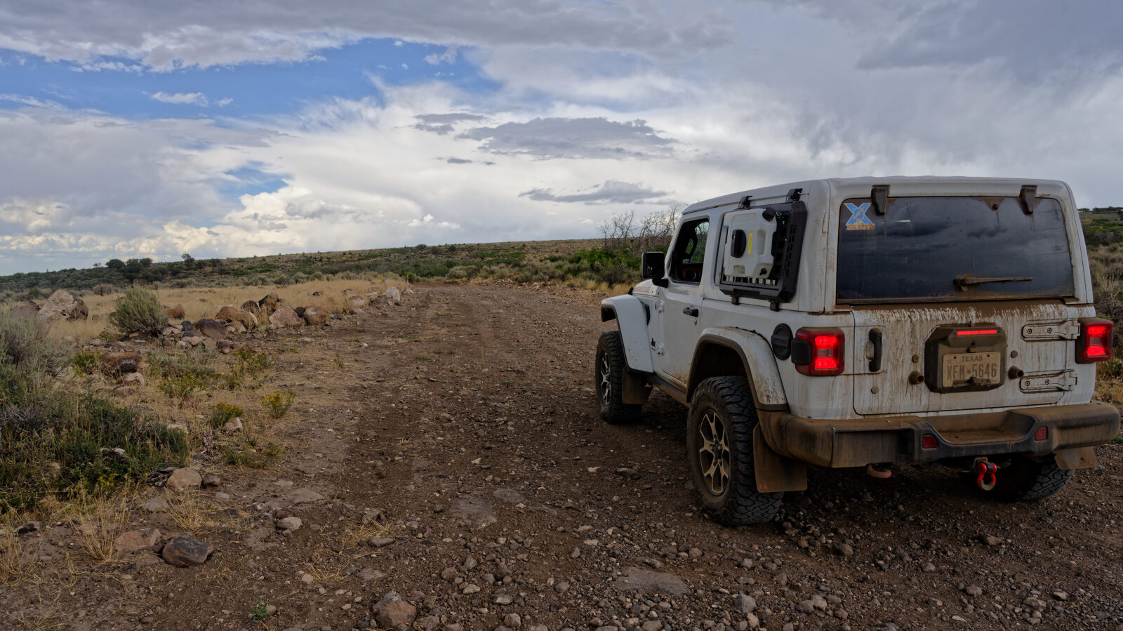 This is Road 42410, which changes to a different road number once the route reaches BLM land. It is also PST 40.