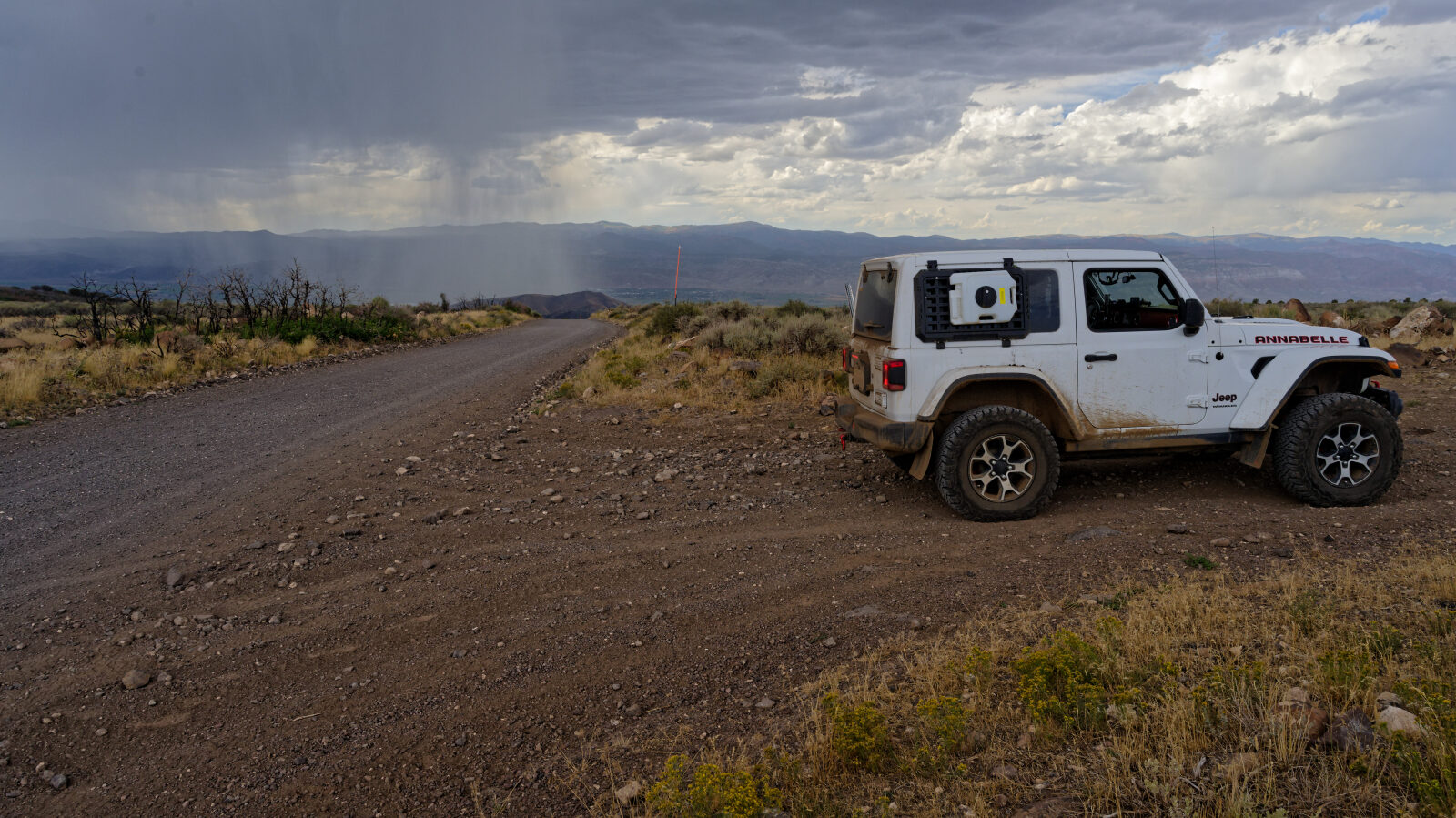 This is Road 42410, which changes to a different road number once the route reaches BLM land. It is also PST 40.