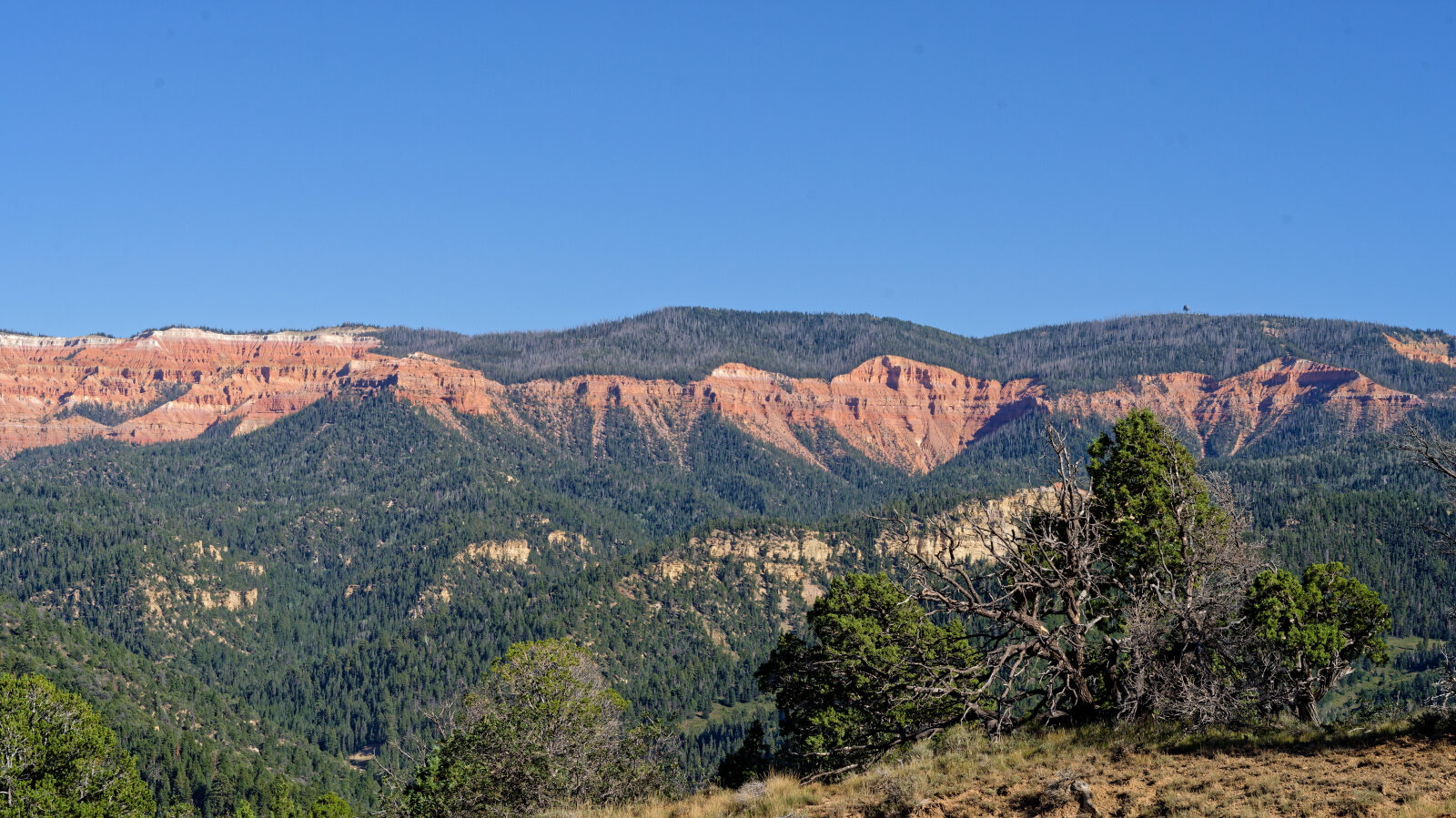 End of the trail. There are no camping spaces along the whole route.
