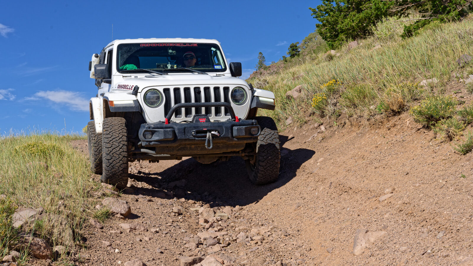 A Level 3 spot with deep ruts, deeper than a Level 2 section would have.