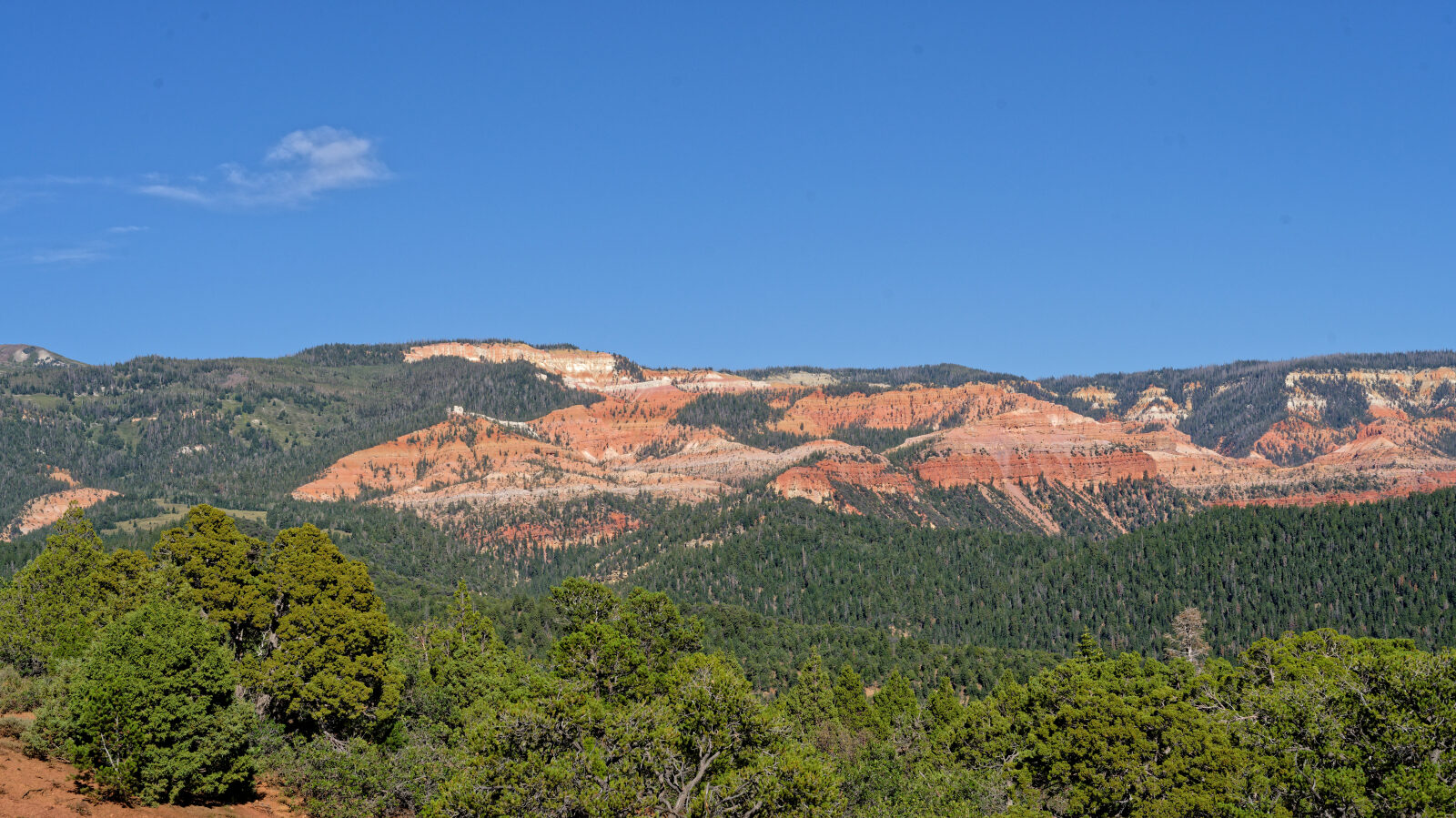 End of the trail. There are no camping spaces along the whole route.