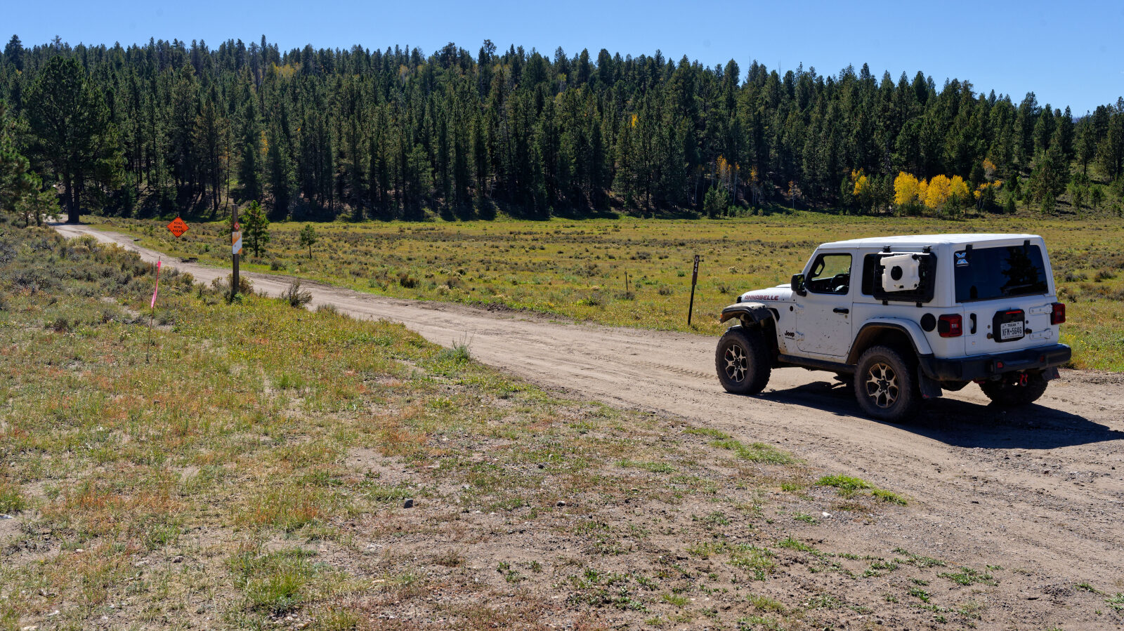 Start of the Cooper Peak trail, number 30044.