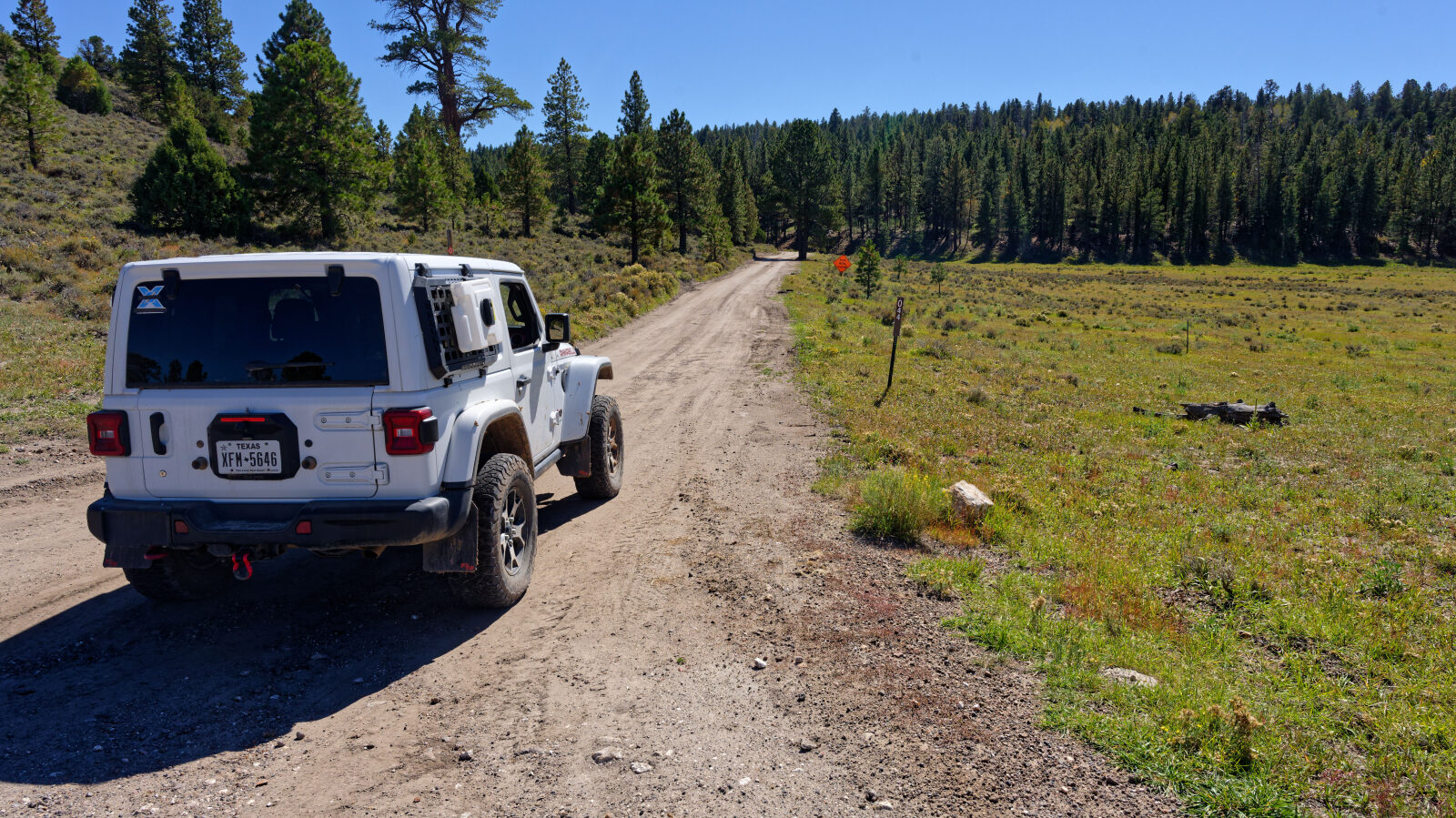 Start of the Cooper Peak trail, number 30044.