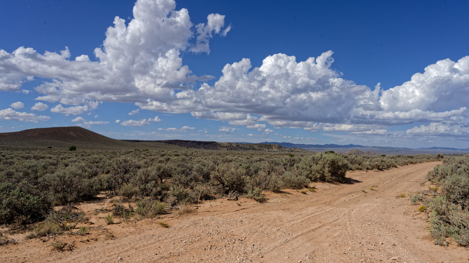 This is the end of Drill Hole Road.
